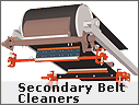 Secondary Belt Cleaners Secondary Belt Cleaners
